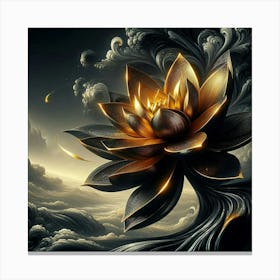 Lotus Flower 129 Canvas Print