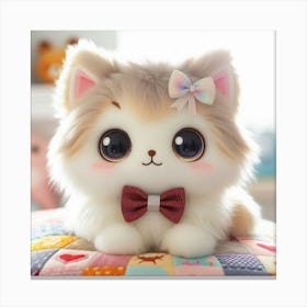 Cute Kitty Canvas Print