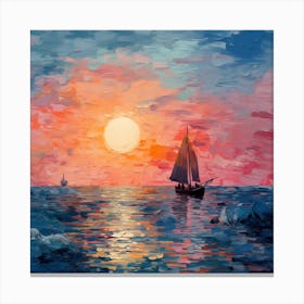 Chromatic Harmony Whispers Canvas Print