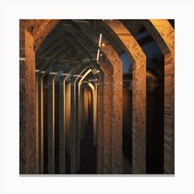 Tunnels Canvas Print