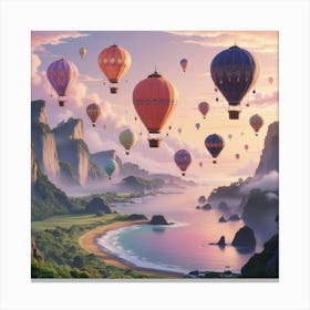 Hot Air Balloons 3 Canvas Print