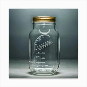 Mason Jar Canvas Print