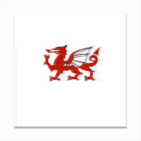 Wales Dragon Canvas Print