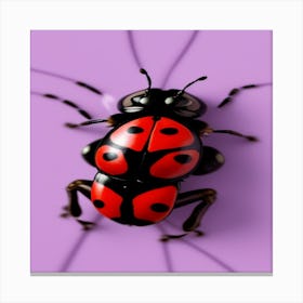 Ladybug Canvas Print