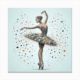 Ballerina Stone Dancer 3 Canvas Print