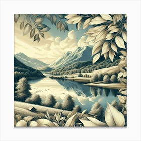 Scottish Landscape Canvas Print