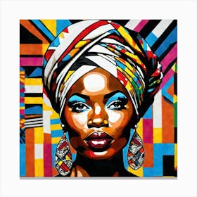 African Woman 6 Canvas Print