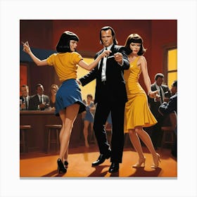 'Dancers' 1 Canvas Print