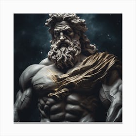 Greek God 1 Canvas Print