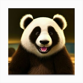 Panda Canvas Print