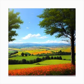 Landscape Painting 66 Canvas Print