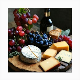 Cheese Platter 2 Canvas Print