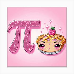 Pi Pie 3 Canvas Print