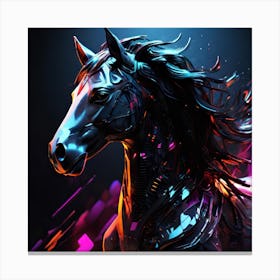 A hors Canvas Print