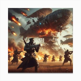 Steampunk 5 Canvas Print