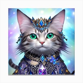 Cat In A Costume 4 Canvas Print