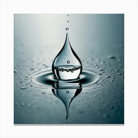 Water Drop Canvas Print