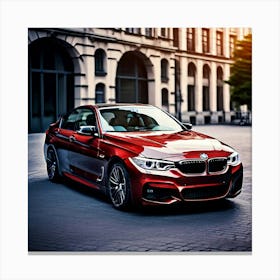 Bmw Car Automobile Vehicle Automotive German Brand Logo Iconic Luxury Performance Innovat (2) Canvas Print