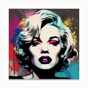 Marilyn Pop Art Canvas Print
