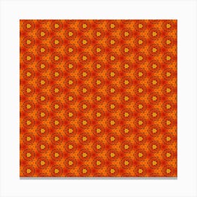 Pattern Fall Colors Seamless Bright Canvas Print