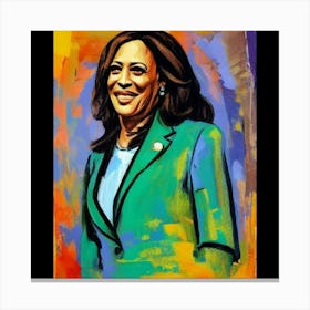 Kamala Harris Canvas Print