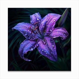 Jeweled Bloom (12) Canvas Print