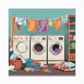 Laundry Room Canvas Print