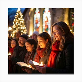 Christmas Lights 5 Canvas Print