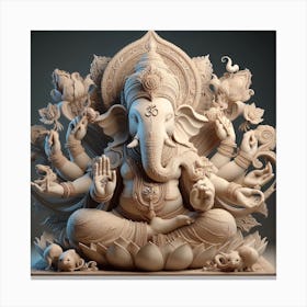 Ganesha 19 Canvas Print