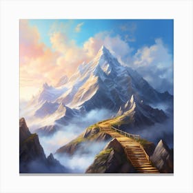 Mountain Way Canvas Print