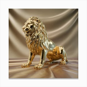 Golden Lion 1 Canvas Print