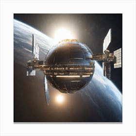 Space Station 98 Canvas Print