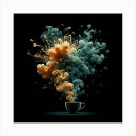 Tea Art 233 Canvas Print