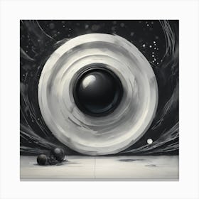 Black Hole 1 Canvas Print