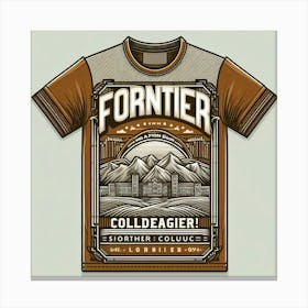 Fortier T-Shirt Canvas Print