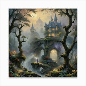 Fairytale Castle 1 Canvas Print