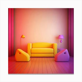 Arredamento Moderno 3(1) Canvas Print