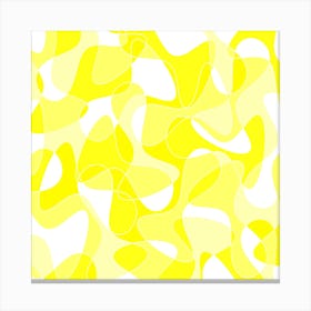 Abstract Yellow Background Canvas Print