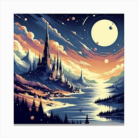 A Fantastical Land 20 Canvas Print