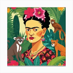 Frida Kahlo 63 Canvas Print