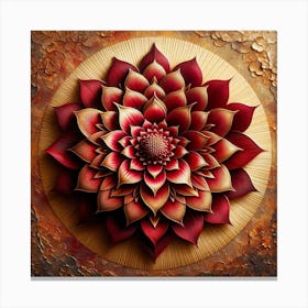 Dahlia 16 Canvas Print