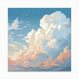 Cloudy Sky 3 Canvas Print