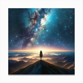 Human Insignificance Canvas Print