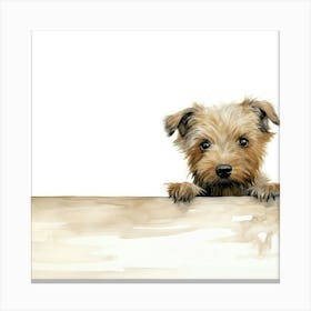 Yorkshire Terrier Puppy 1 Canvas Print