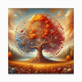 Pride Tree of Life & Beauty Canvas Print