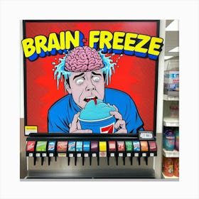 Brain Freeze 1 Canvas Print