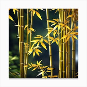 Bamboo Forest Canvas Print