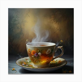 Tea Cup Canvas Print