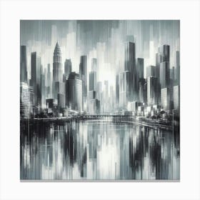 Cityscape Canvas Print 3 Canvas Print