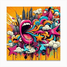 Urban Art Canvas Print